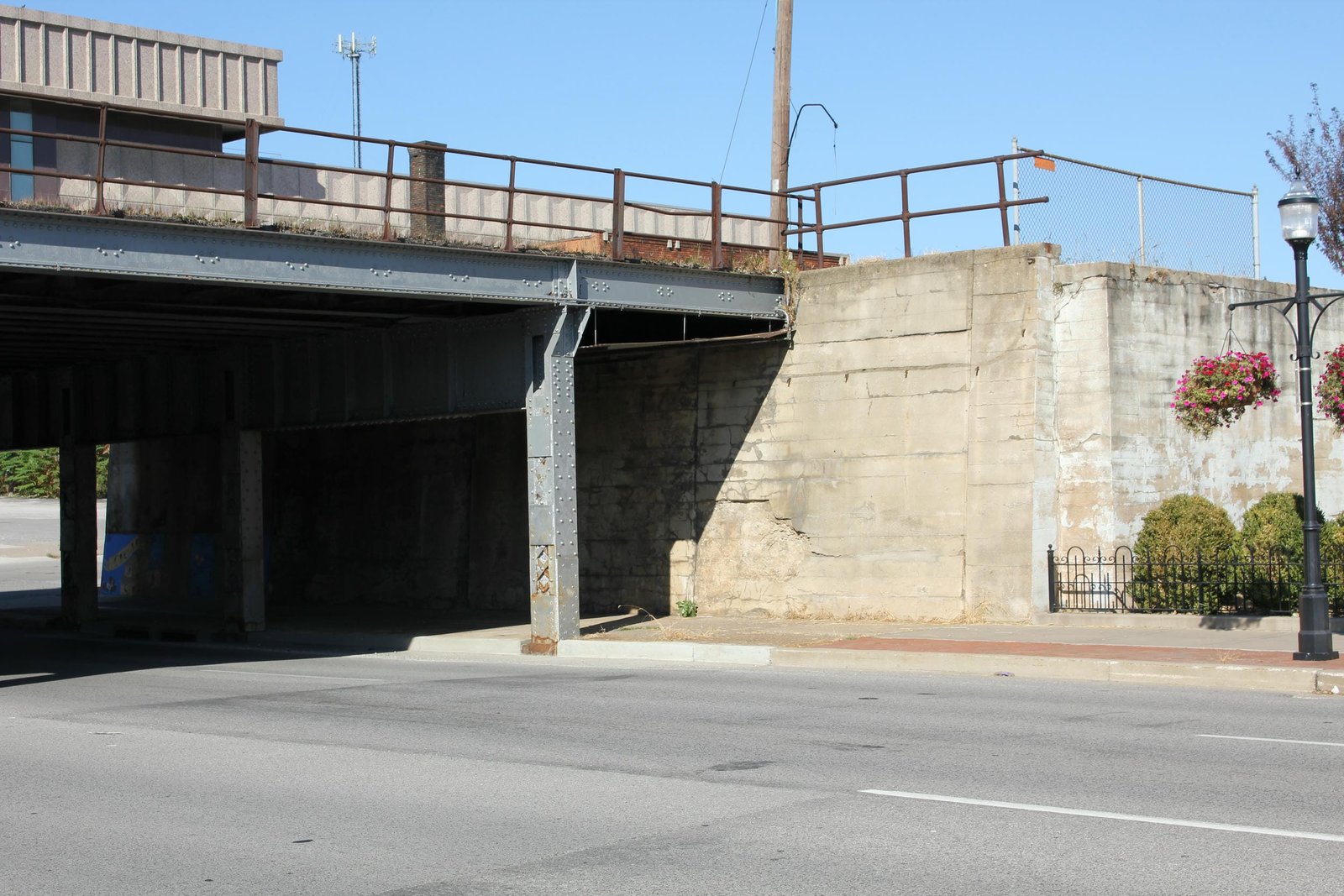 East abutment